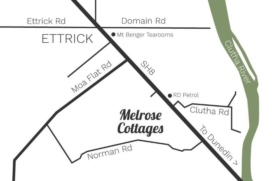 Melrose Cottages Millers Flat 外观 照片